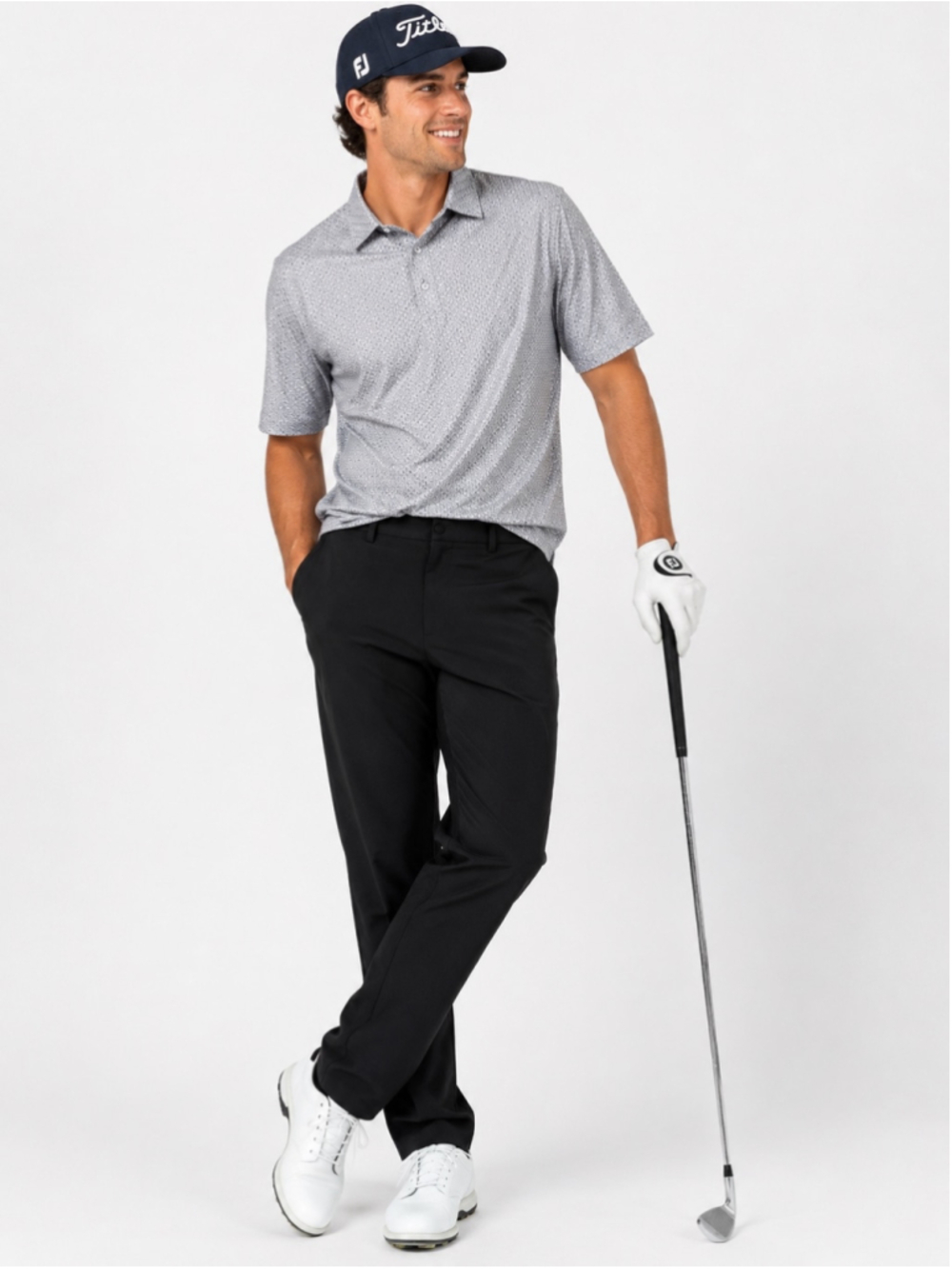 Men's Nike Golf DRI-FIT Modern Fit Pants - Black 38x32 - 755